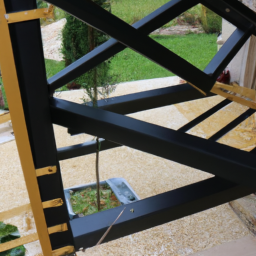 Création de pergola avec toiture véranda en PVC Mazamet